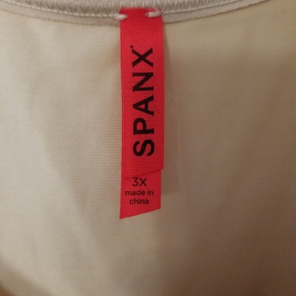 NWT Spanx Slimming Essentials Scoop Neck Cami Nude Plus Size 3X - Picture 5 of 6